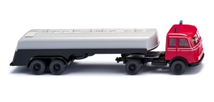 Wiking 080696 - H0 - Mercedes-Benz Tank-Sattelzug Feuerwehr